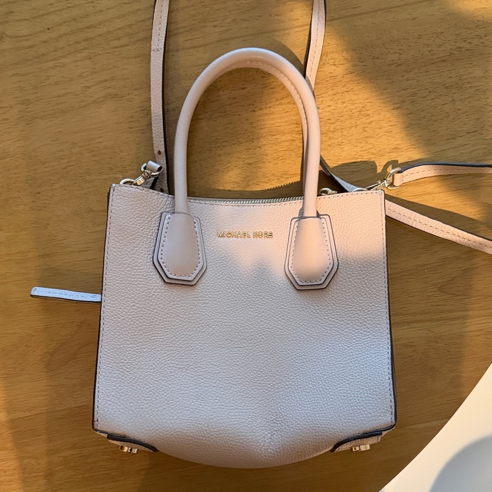 Michael Kors Cream Satchel Bag